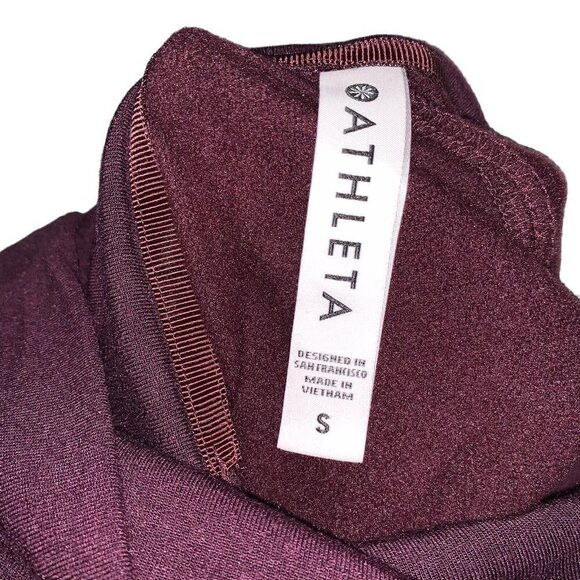 Athleta Women's S Small Ethereal Brushed Funnel Neck Sweater Style S/510381-04 - Picture 11 of 11